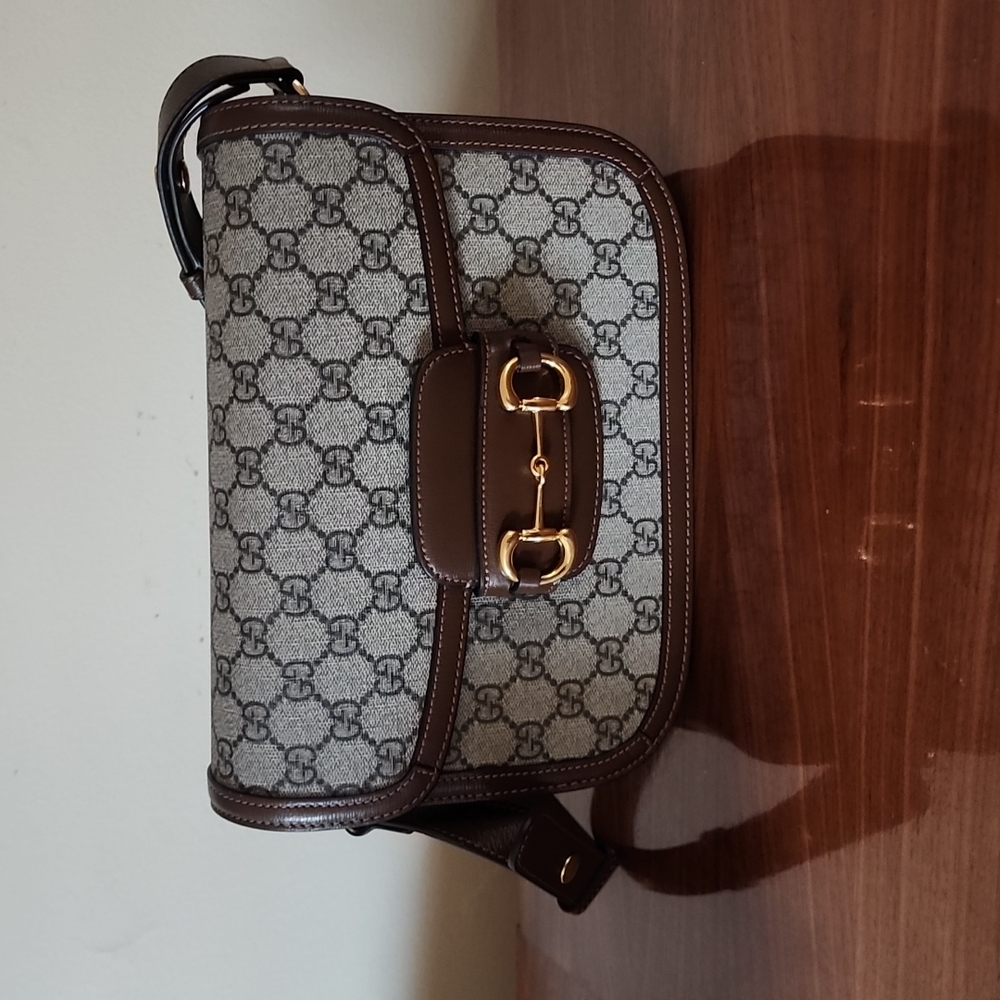 GUCCI 1955 HORSEBIT BAG, comes with COA from ENTRUPY!!!